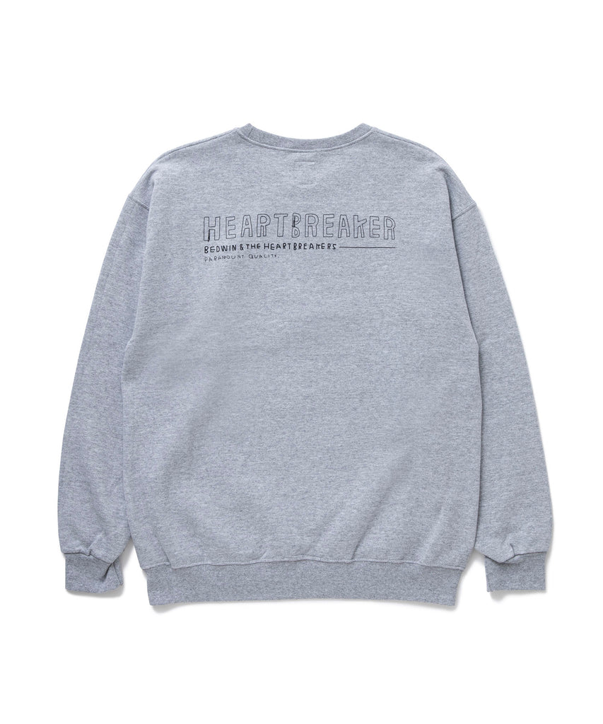 L/S PRINTED C-NECK SWEAT "CONNERY"