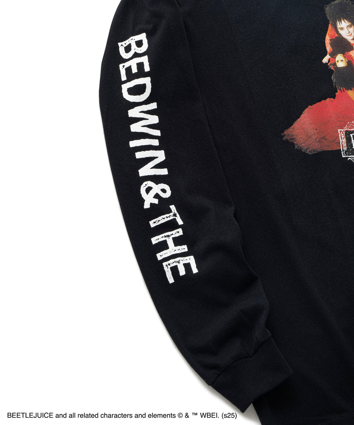 L/S PRINTED TEE 