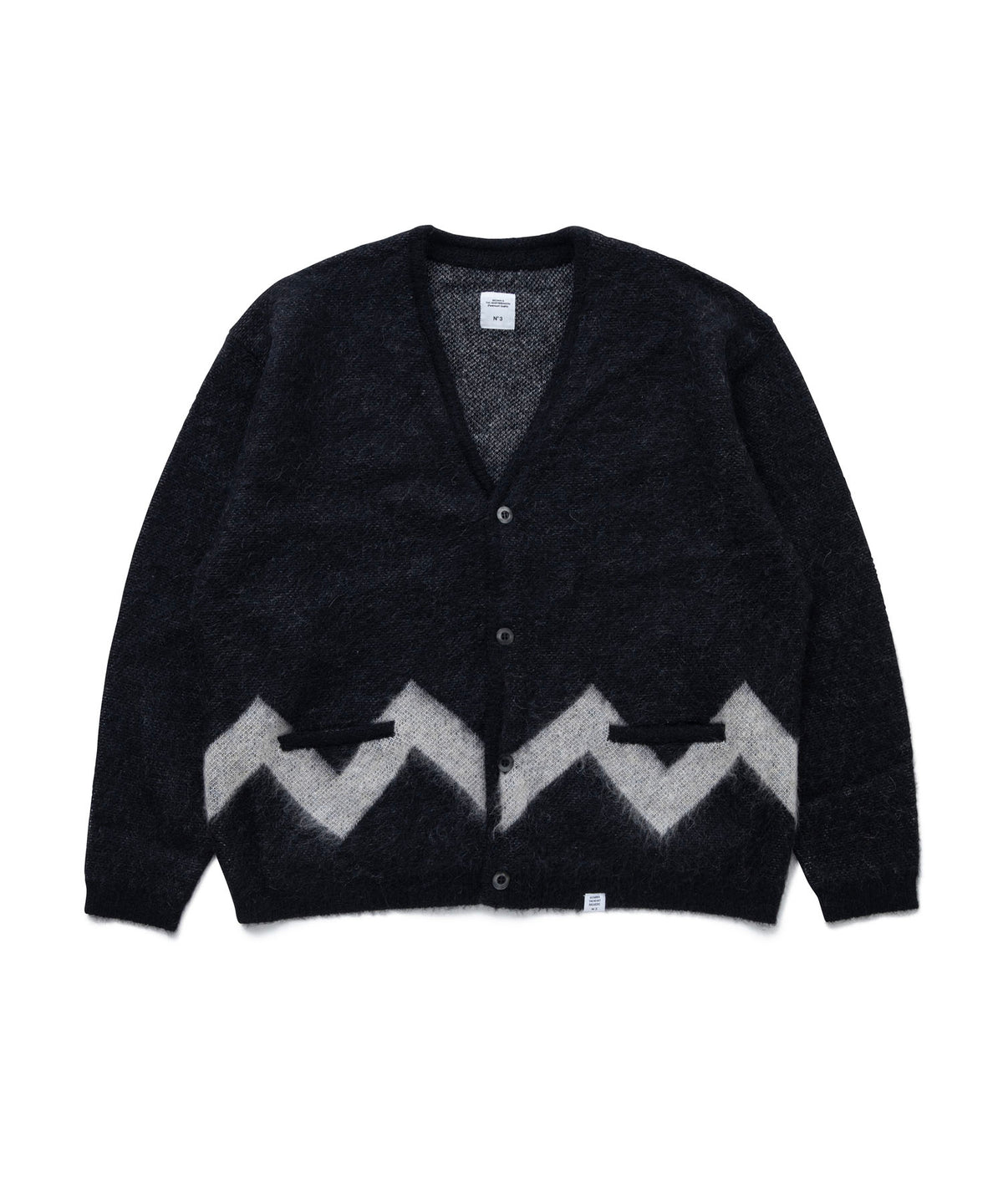 WACKOMARIA DIAMOND MOHAIRCARDIGAN 23fw S