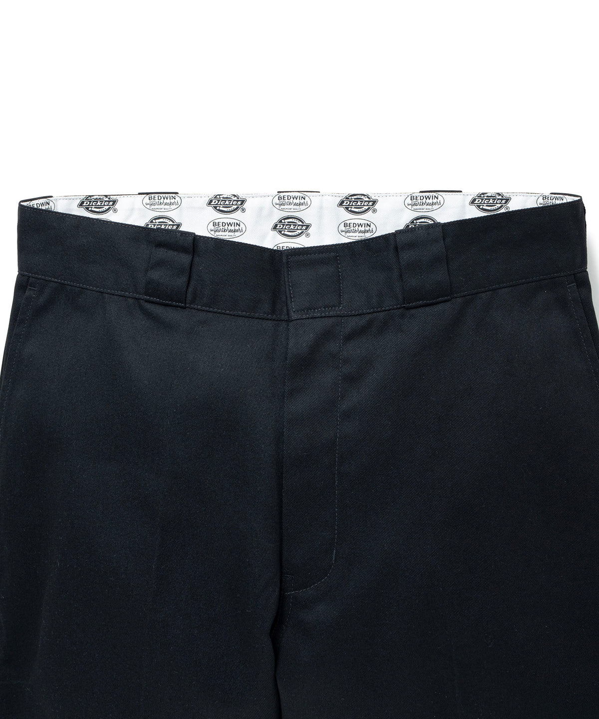 ベドウィン10/L DICKIES T/C PANTS THUNDERSブラック BEDWIN & THE HEARTBREAKERS(ベドウィン アンド ザ ハート