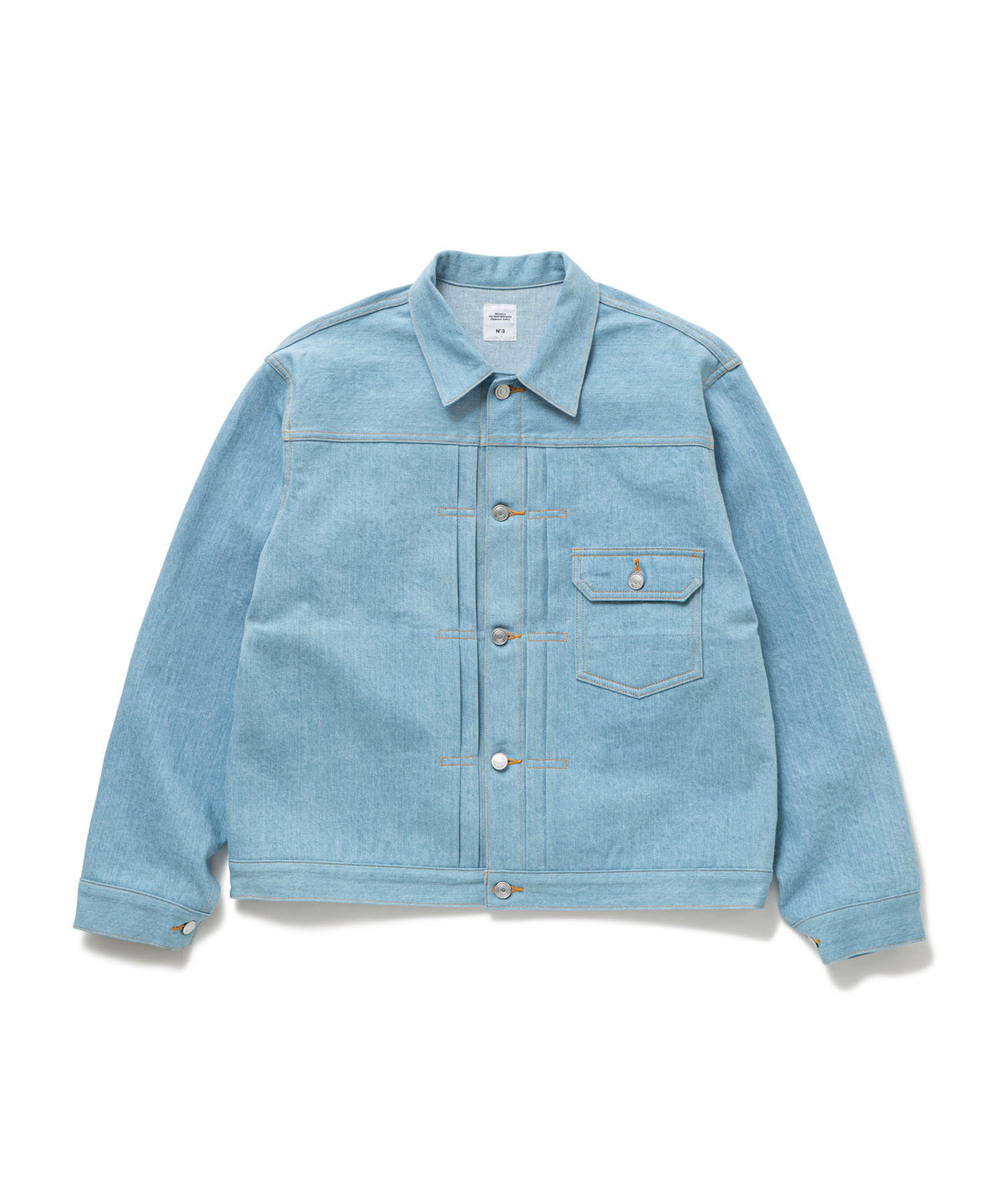 WASHED DENIM JACKET 