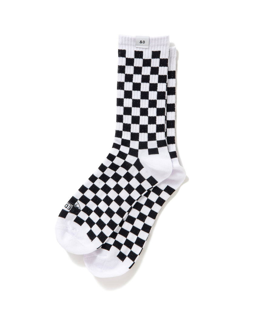 2 Pcs PACK CHECKERED SOCKS "LARRY"