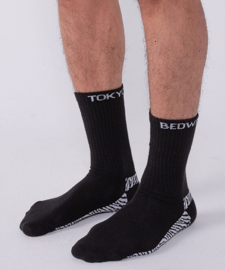 2 Pcs PACK ZEBRA SOCKS "FLETCHER"