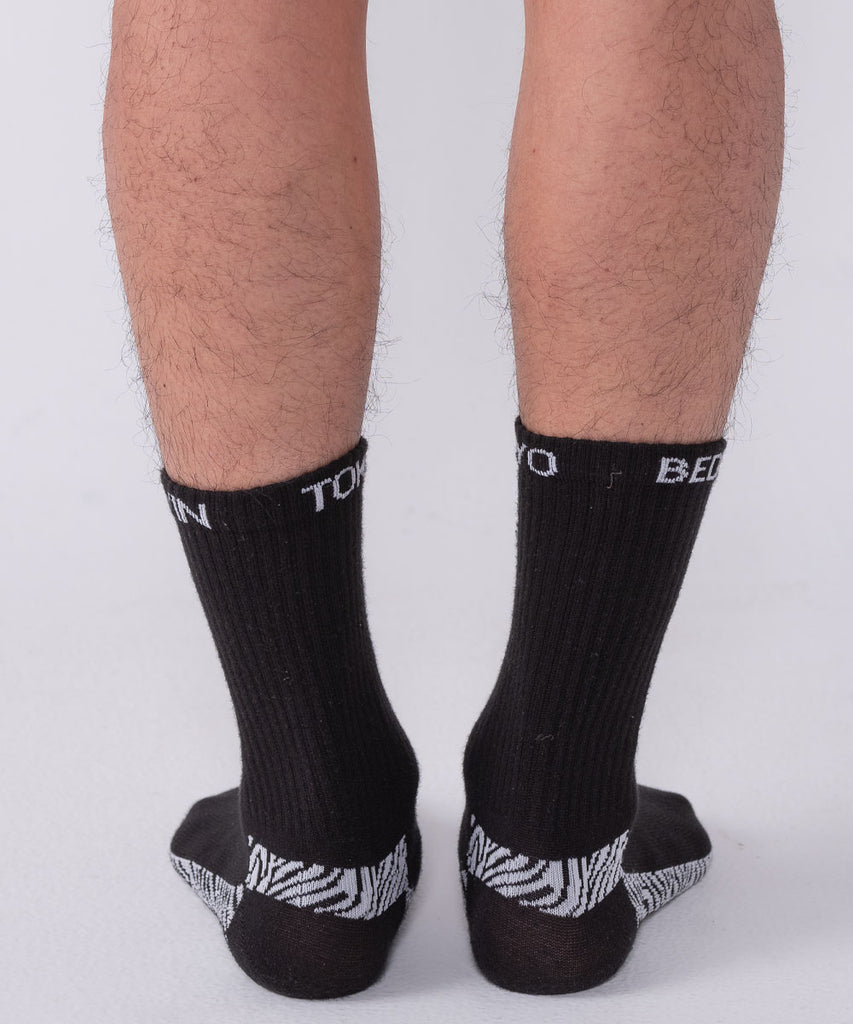 2 Pcs PACK ZEBRA SOCKS "FLETCHER"