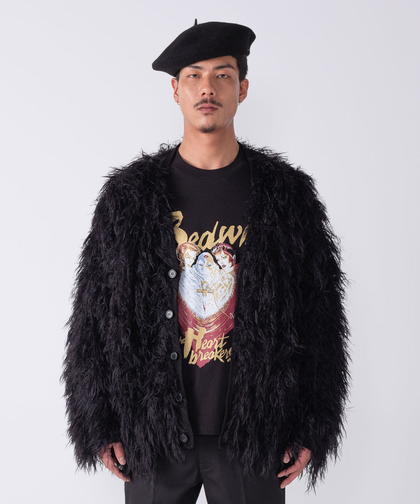 LONG HAIR MOHAIR CARDIGAN "CHEWBACCA"