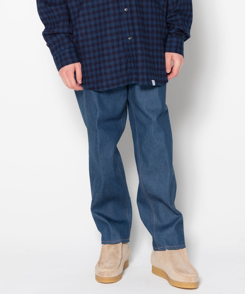 STRIGHT FIT DENIM PANTS "THUNDERS"