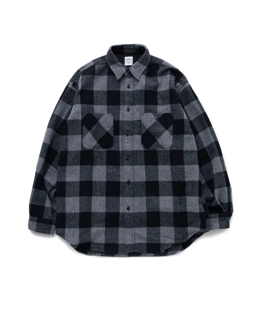 L/S BUFFLAO CHECK BIG SHIRT 