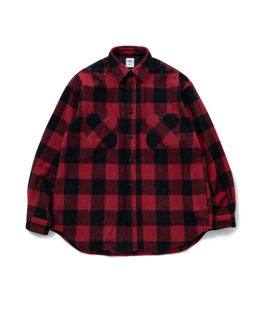 L/S BUFFLAO CHECK BIG SHIRT "BILLY"