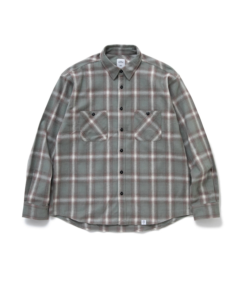 L/S OMBRE CHECK SHIRT 