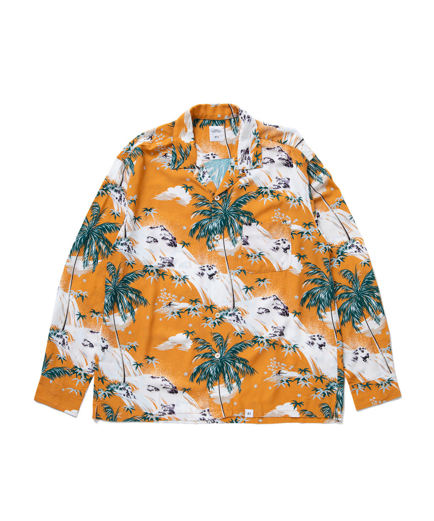 L/S ORG ALOHA SHIRT "ROGERS"