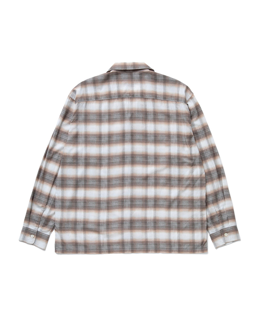 L/S ORG OMBRE CHECK SHIRT 
