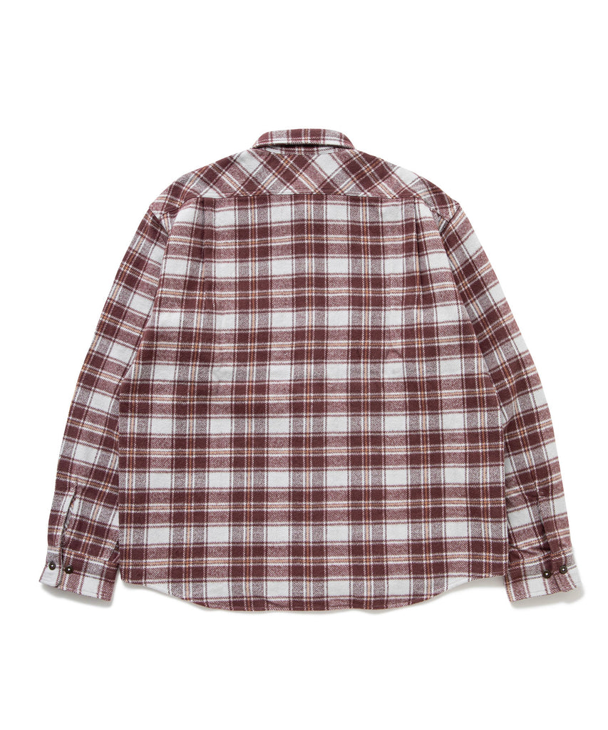 L/S ORG HEAVY NEL SHIRT "MILES"