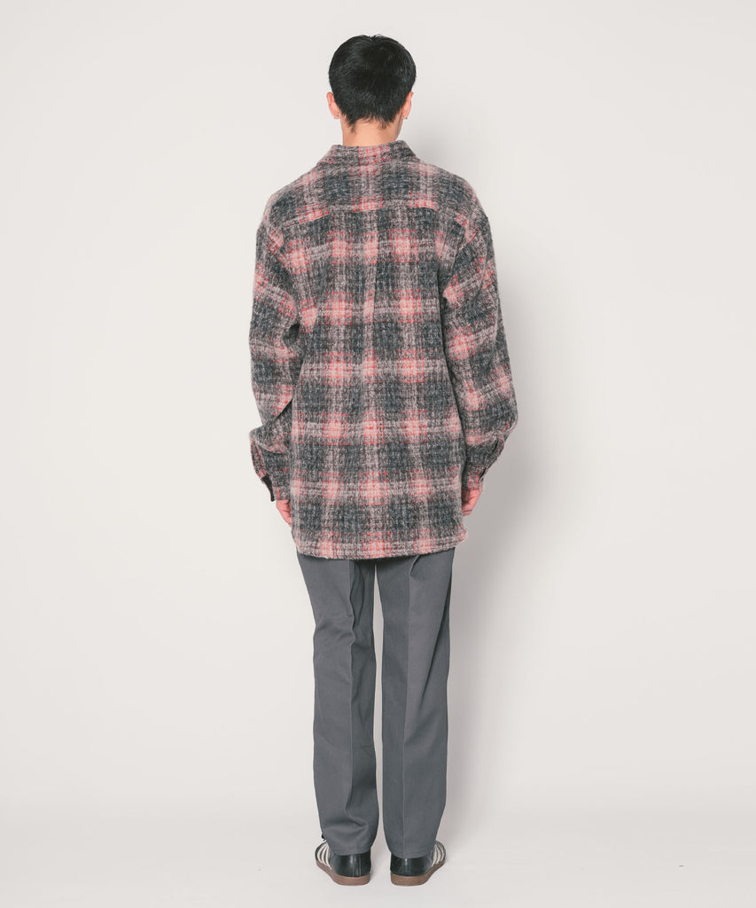 L/S WOOL BIG SHIRT "BILLY"