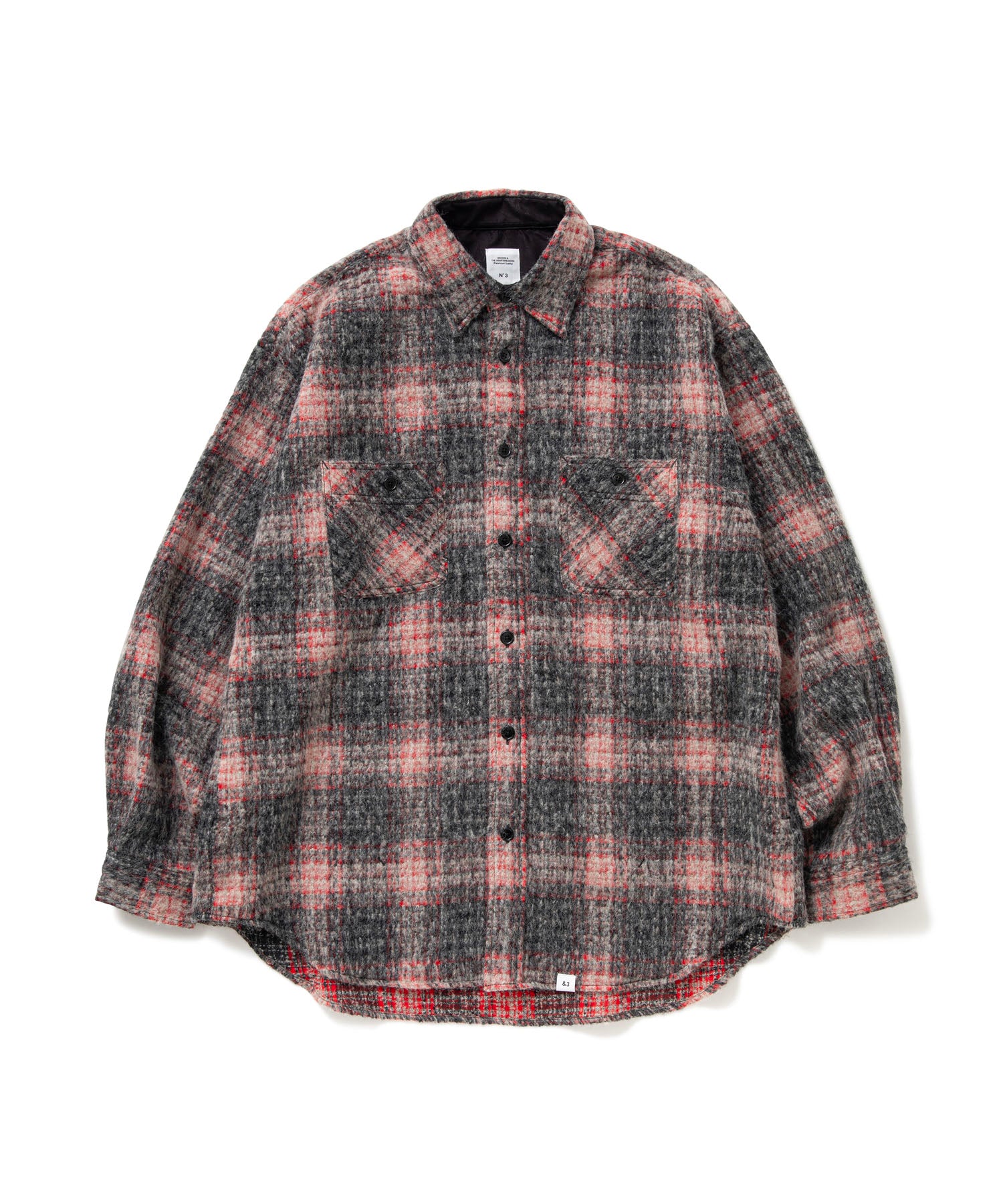 L/S WOOL BIG SHIRT 