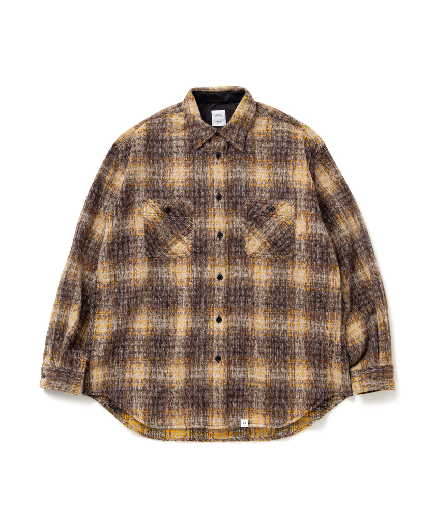 L/S WOOL BIG SHIRT "BILLY"