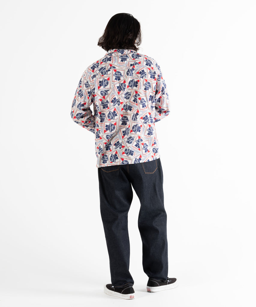 Pabst Ex. L/S OPEN COLLAR SHIRT "FIRTH"