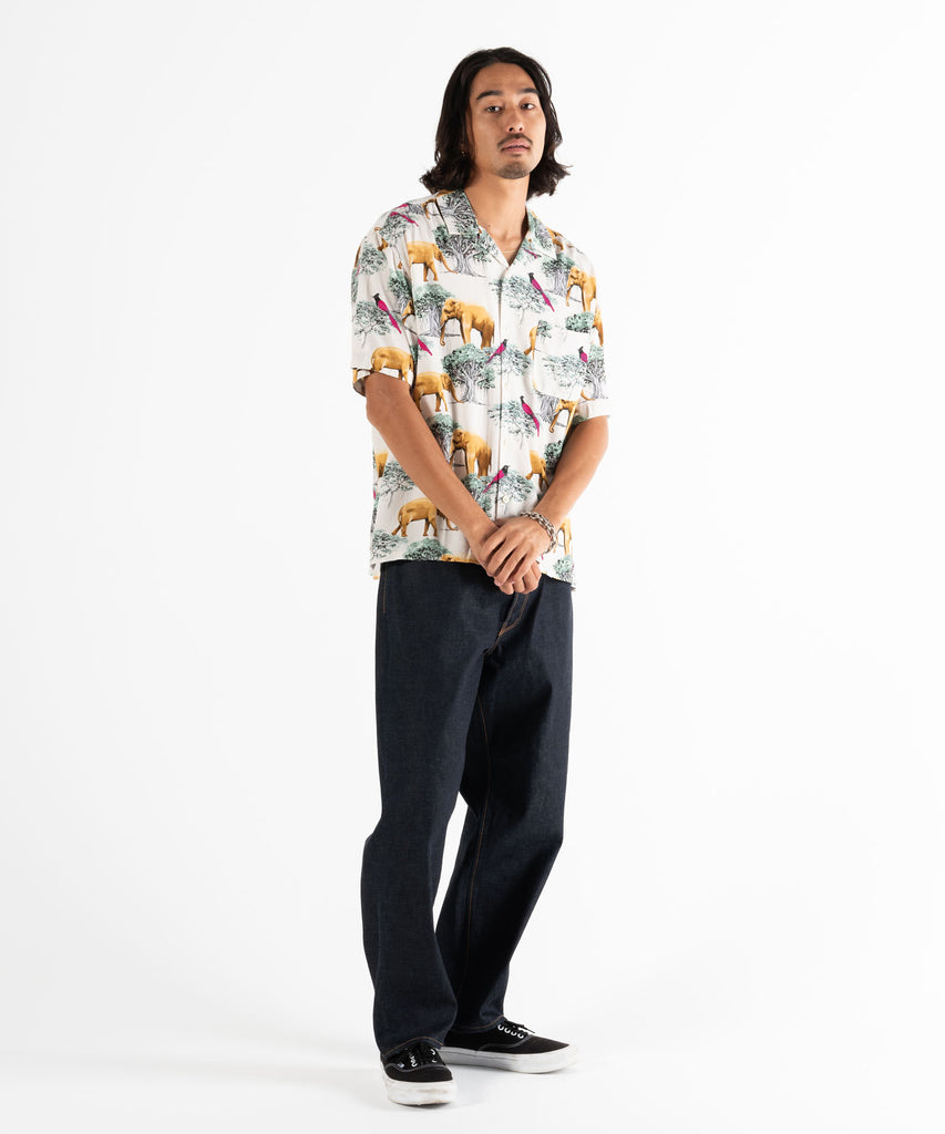 S/S ORG ALOHA SHIRT "ROGERS"