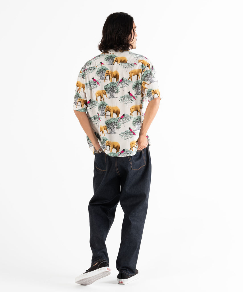 S/S ORG ALOHA SHIRT "ROGERS"