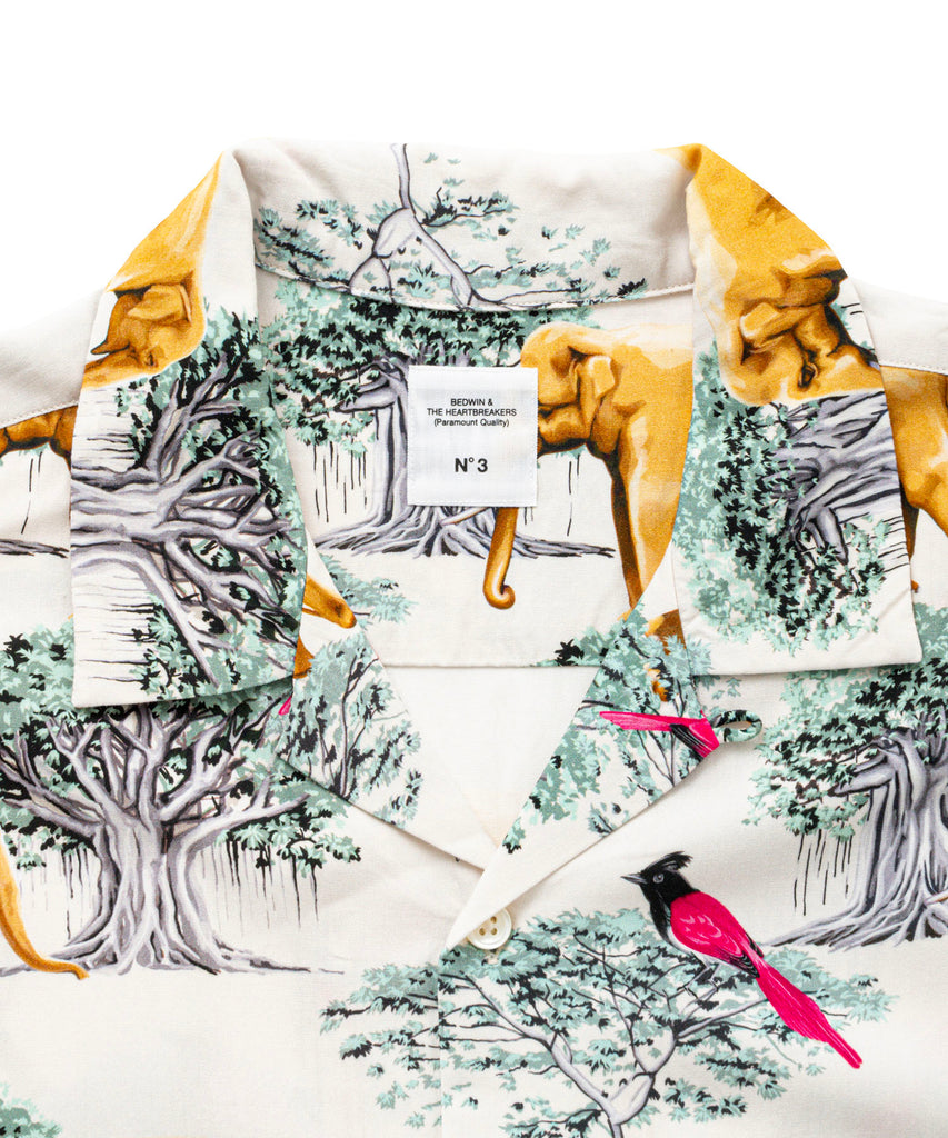 S/S ORG ALOHA SHIRT "ROGERS"