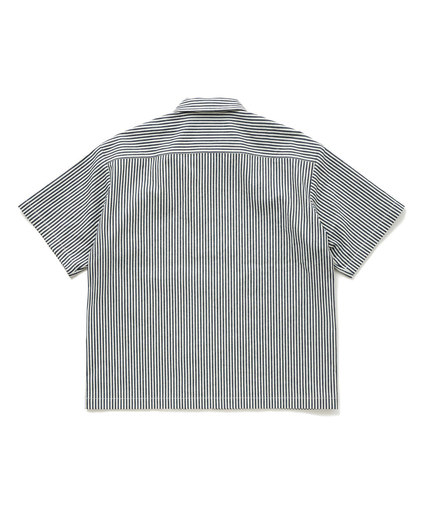 S/S ZIP UP SHIRT "GIBSON"