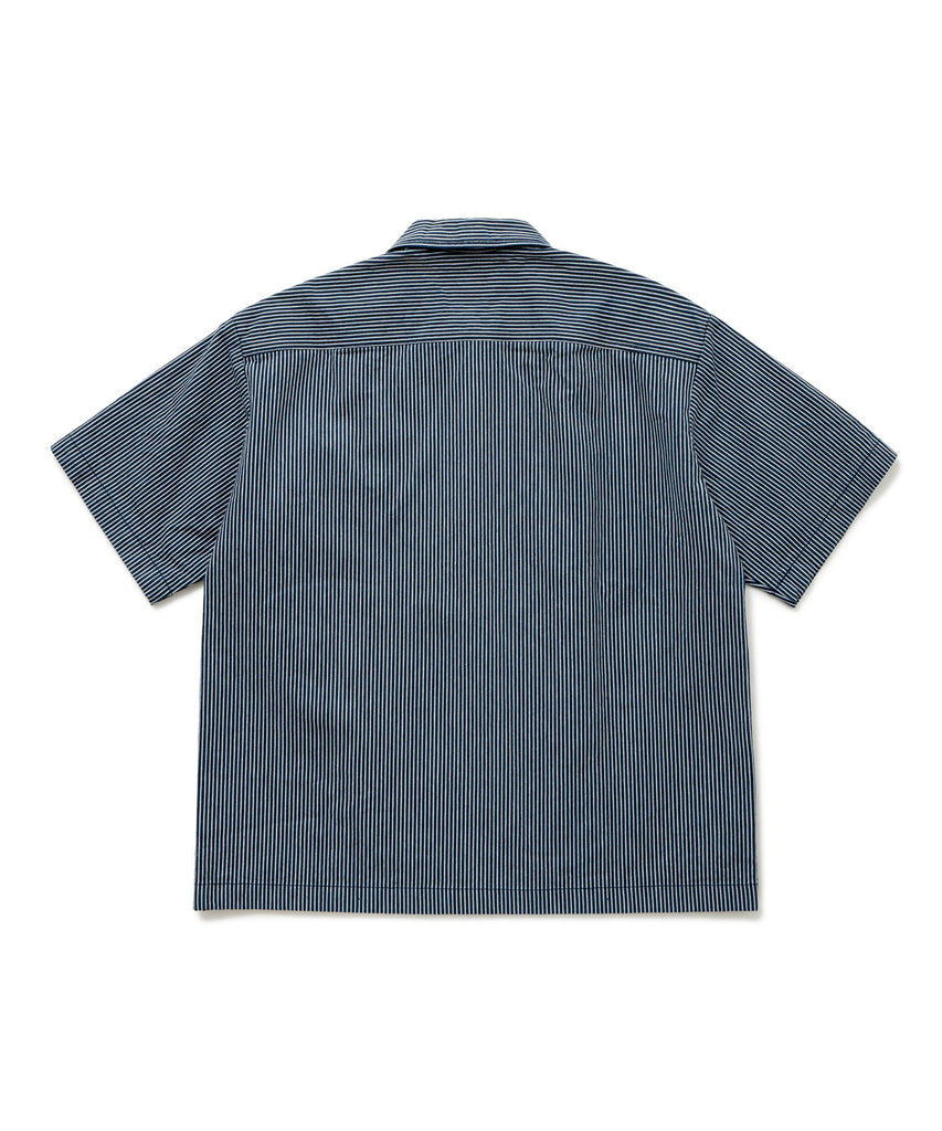 S/S ZIP UP SHIRT "GIBSON"