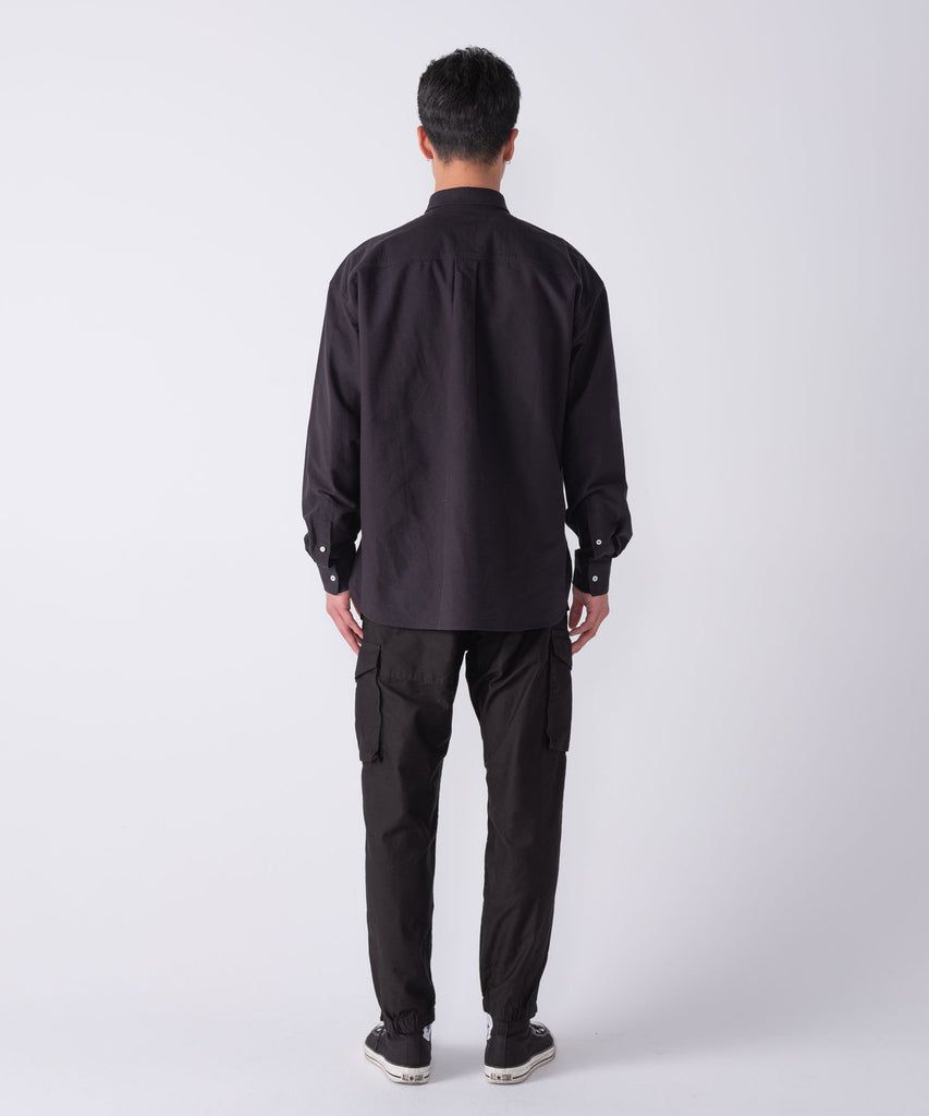 L/S TAB COLLAR OXFORD SHIRT "GERE"