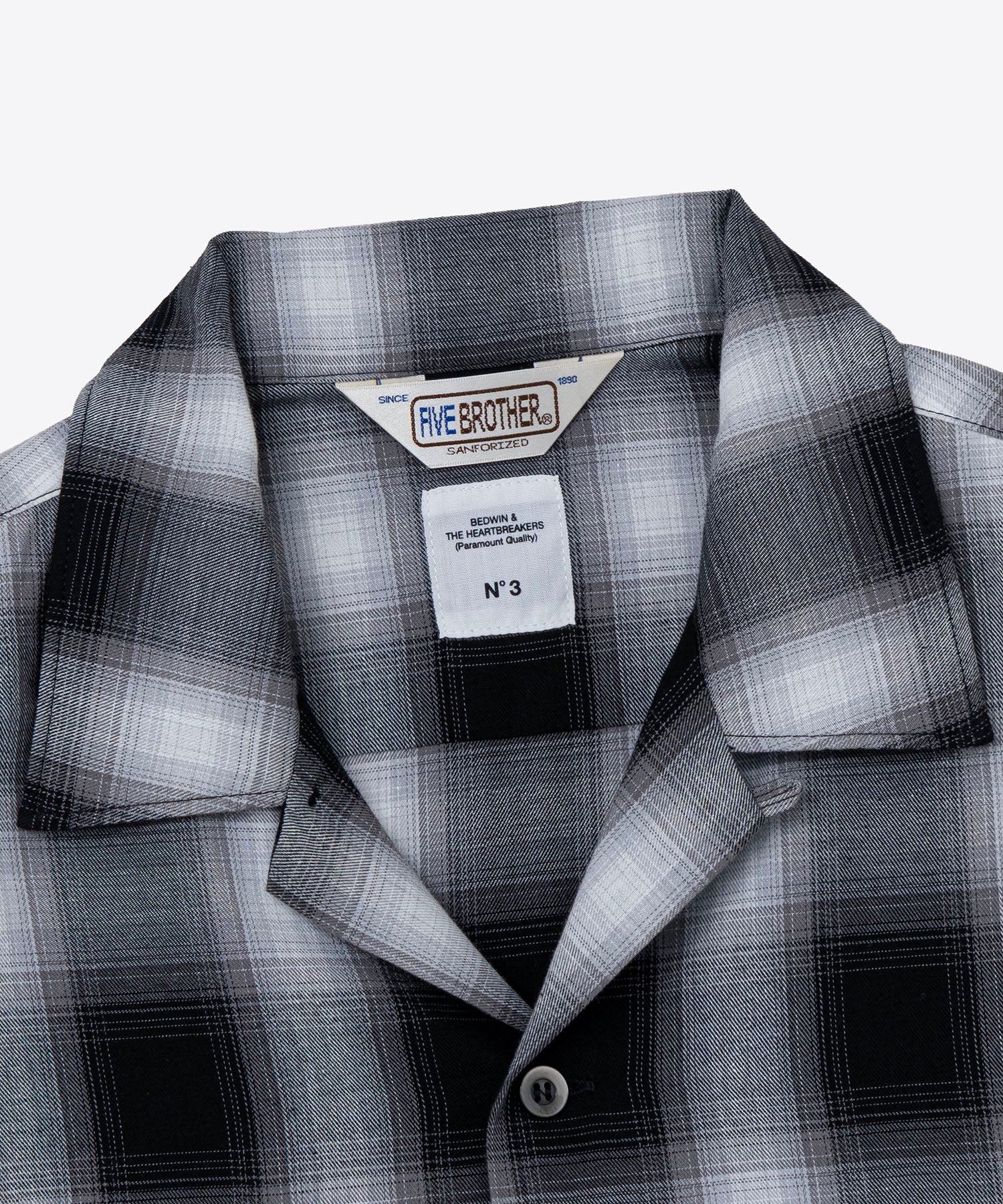 FIVE BROTER Ex. L/S CHECK SHIRT 