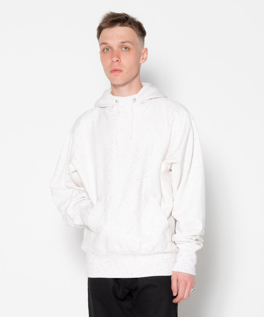 L/S COLOR NEP HOODED SWEAT "TRAVIS"