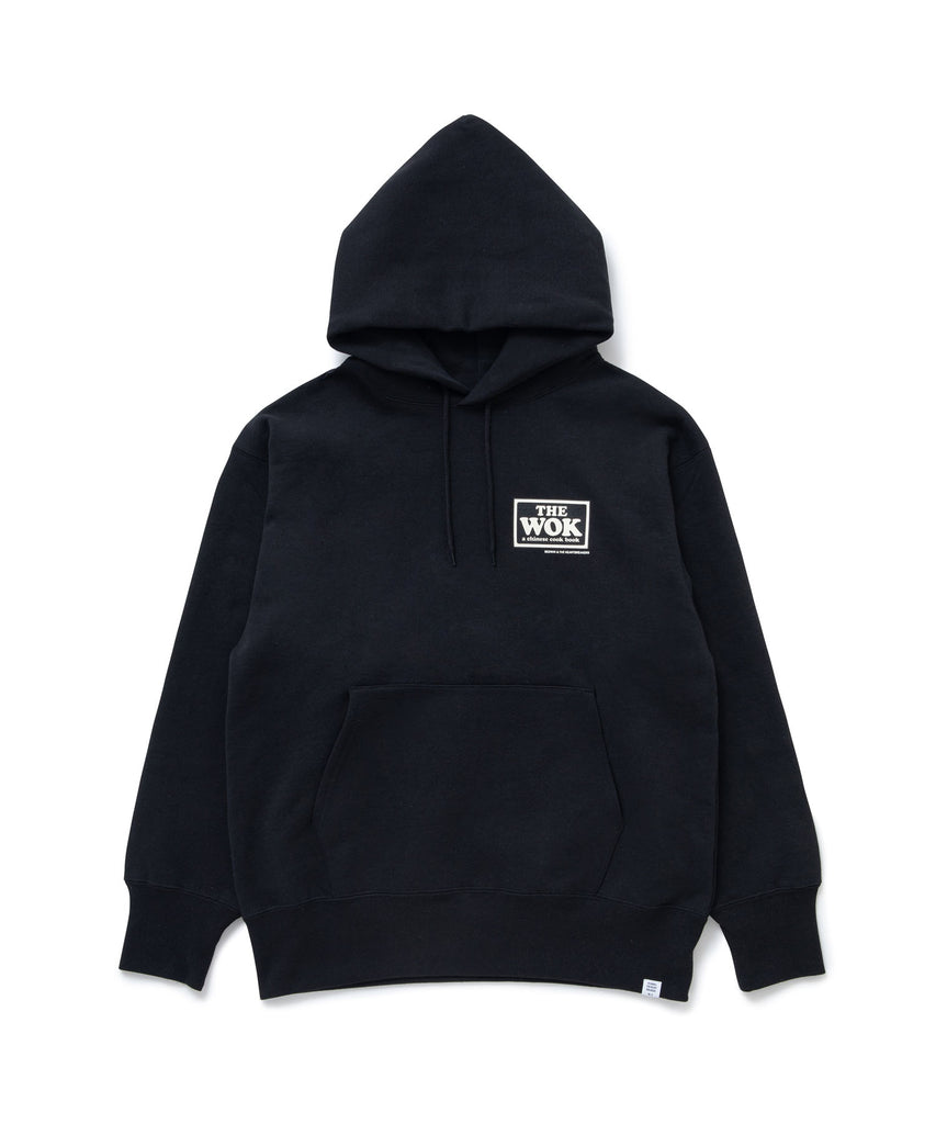 L/S PRINTED HOODED SWEAT "GRITTY"