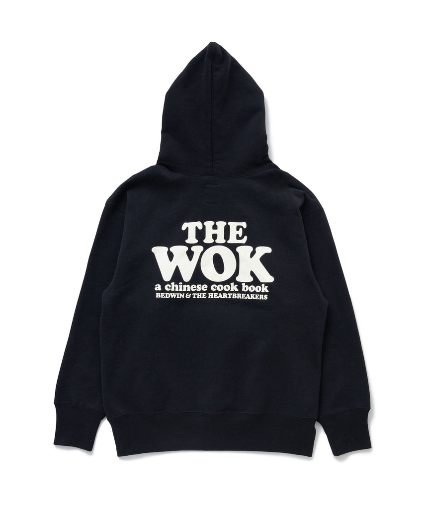 L/S PRINTED HOODED SWEAT "GRITTY"