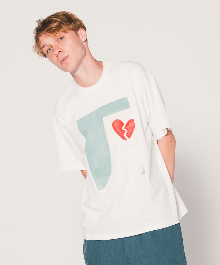 S/S PRINTED TEE 