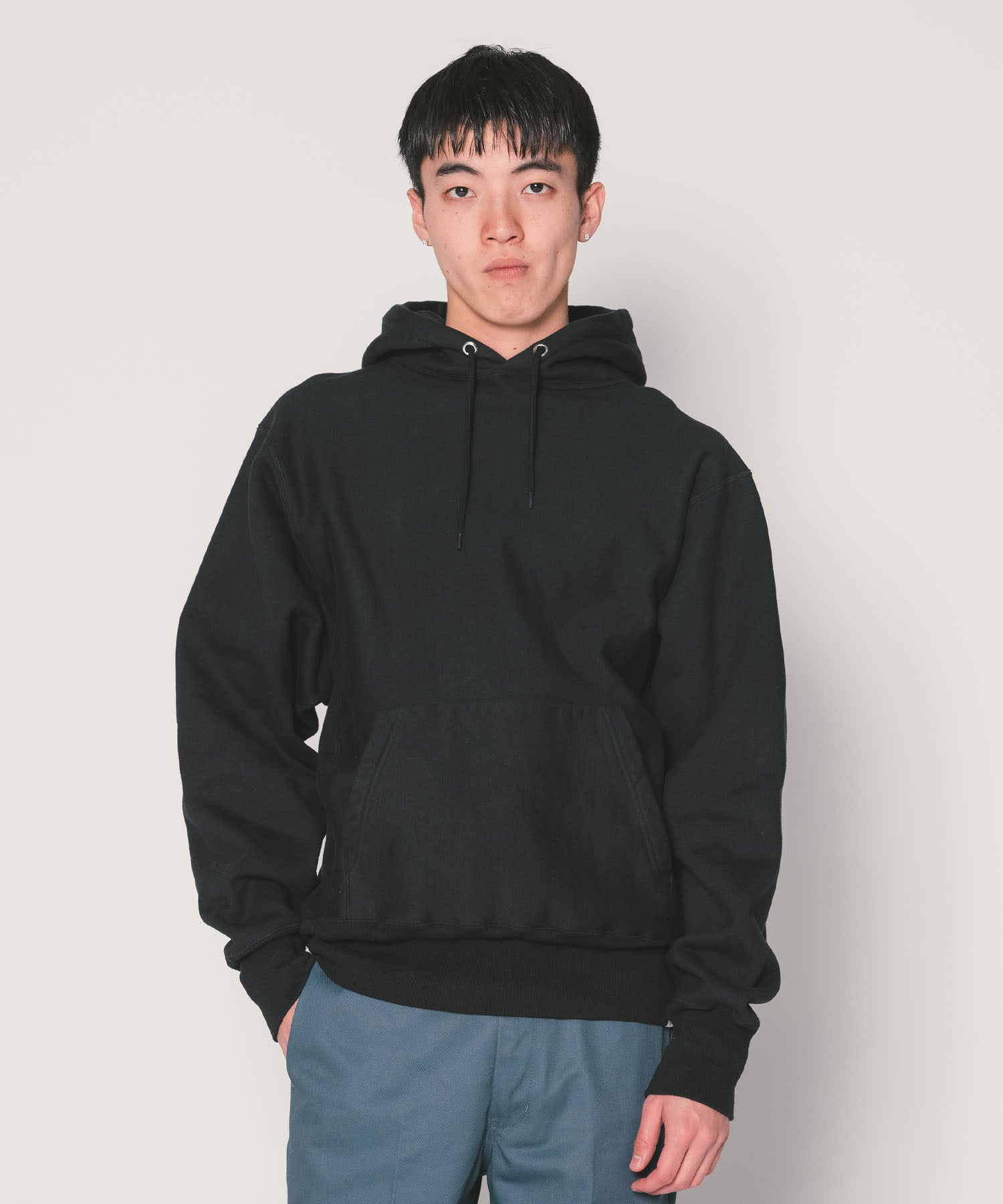 ↓W HOODED SWEAT DAVID L/S BLACK 未使用 タグ付き d: remarkably versatile hoodie | Black – dillydad