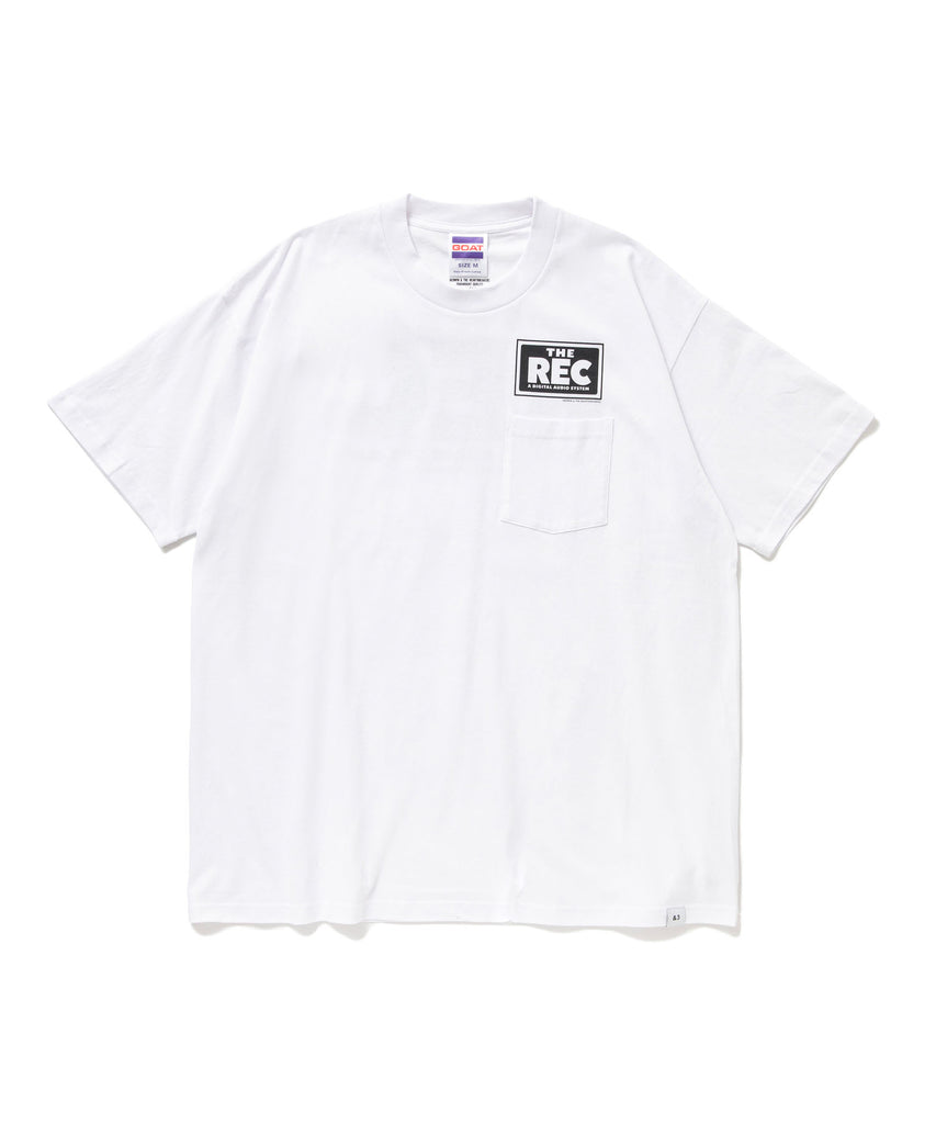 S/S PRINTED POCKET T "WEBBER"