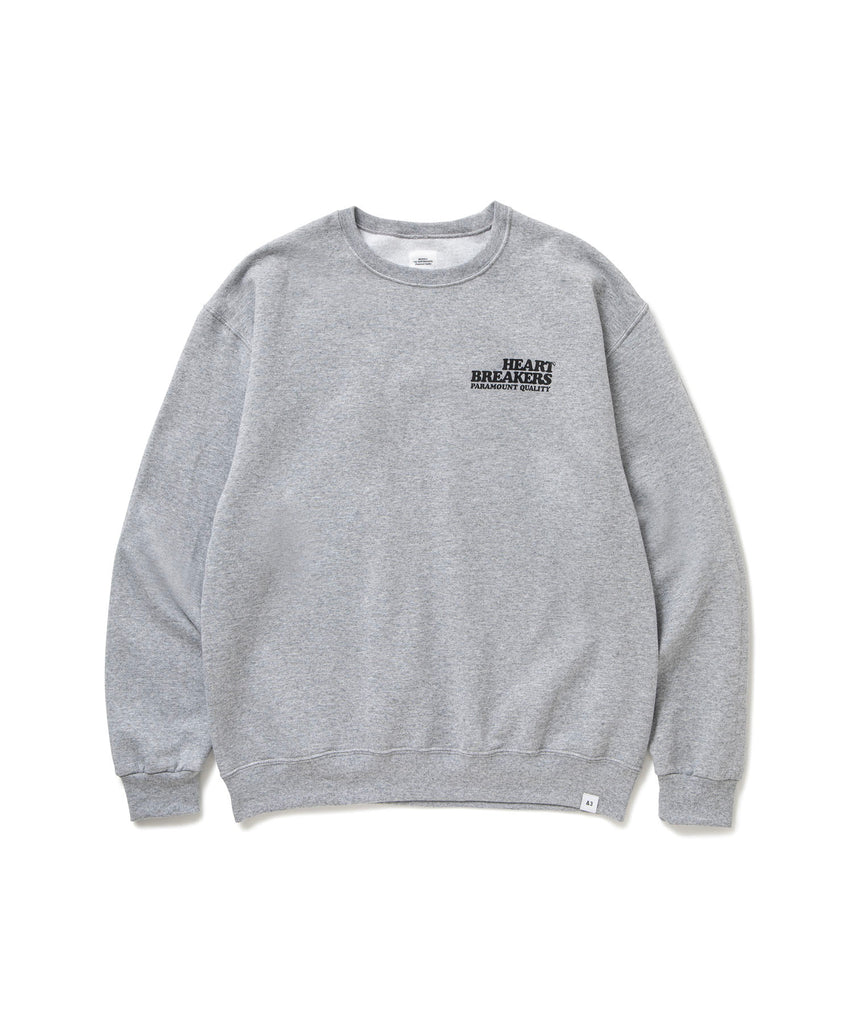 L/S PRINTED C-NECK SWEAT "TRUMAN"