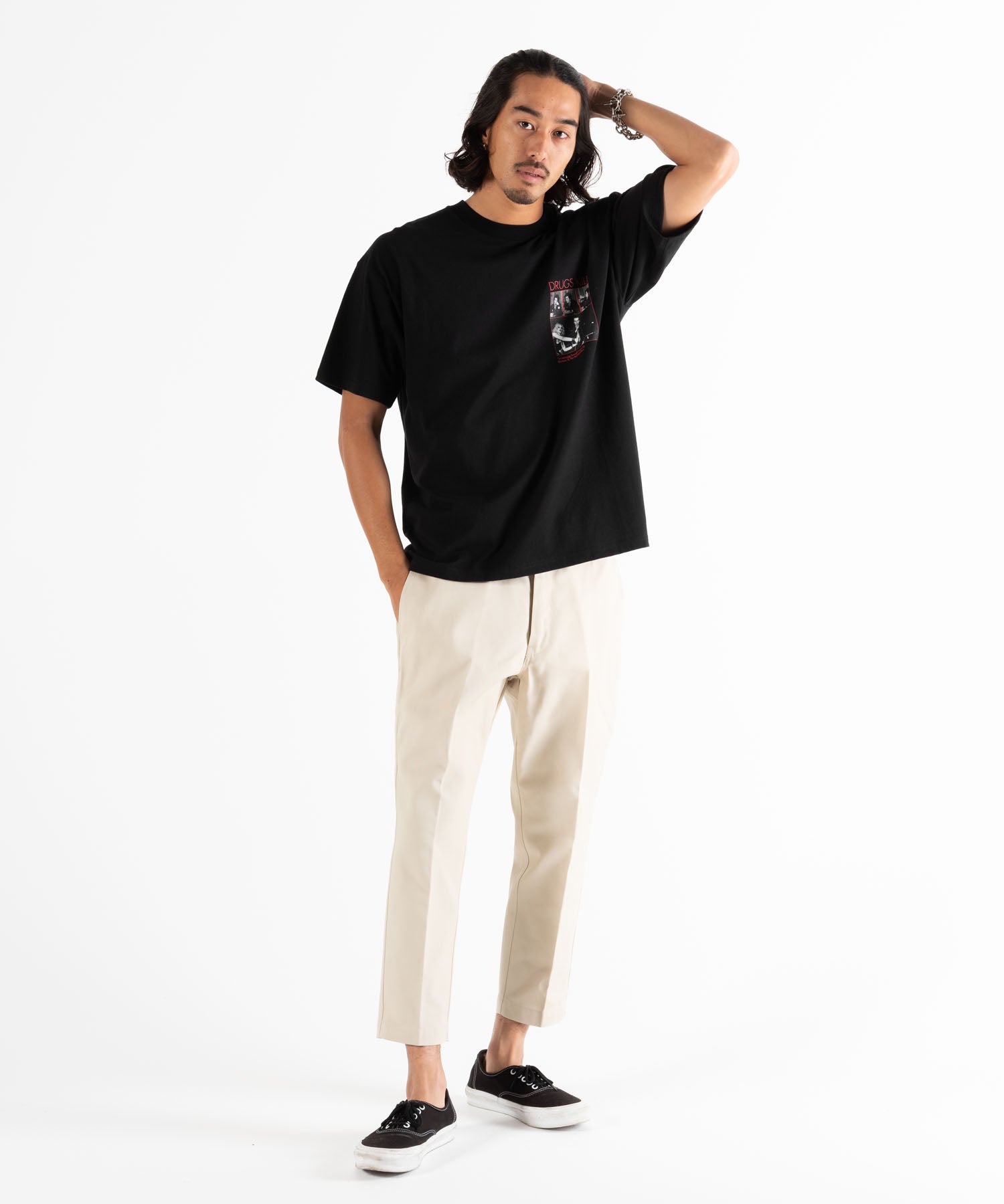 BEDWIN S/S PRINT T ”A.COX\" Tシャツ ベドウィン S/S PRINTED TEE 'A.COX'（Tシャツ/カットソー）｜BEDWIN & THE