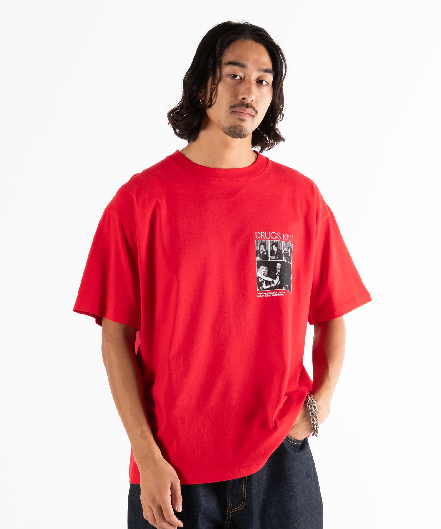 BEDWIN S/S PRINT T ”A.COX\" Tシャツ ベドウィン BEDWIN S/S PRINT T ”A.COX