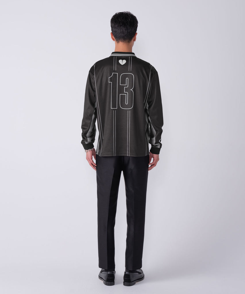 L/S COLLARED SOCCER JERSEY "KAY"