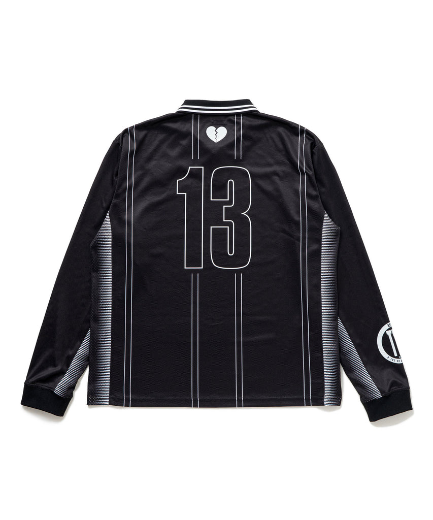 L/S COLLARED SOCCER JERSEY "KAY"