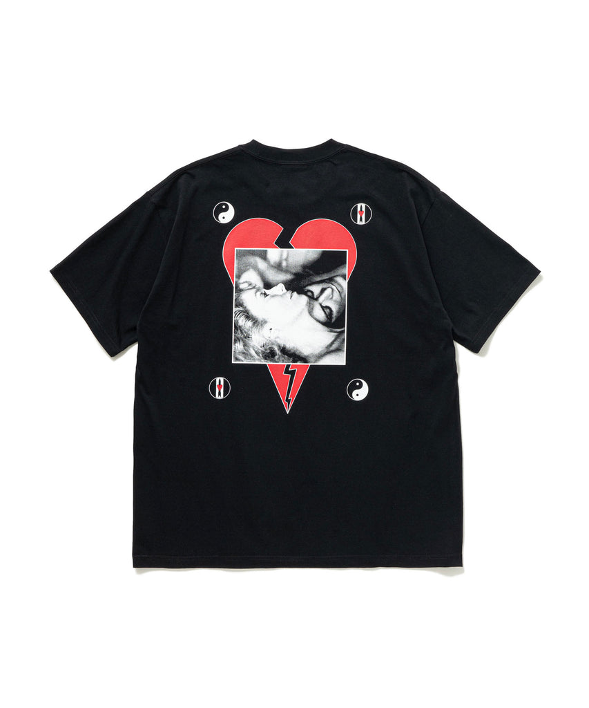 S/S PRINTED TEE "ASH"