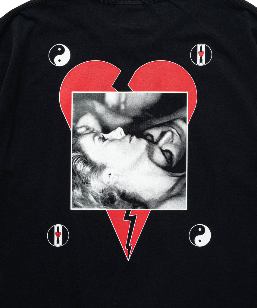 S/S PRINTED TEE "ASH"