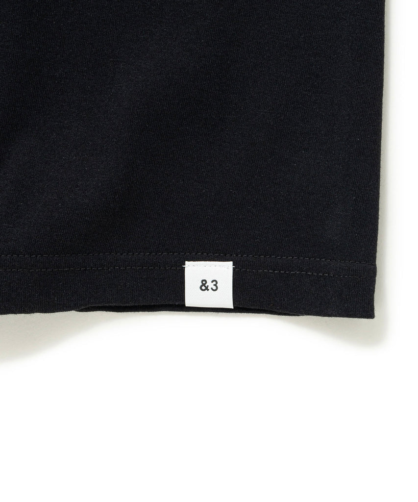 S/S PRINTED TEE "ASH"