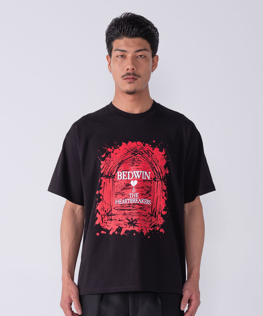 S/S PRINTED TEE "WALKER"