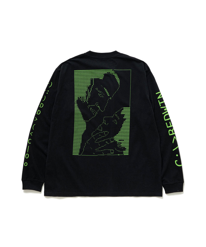 L/S PRINTED TEE "JAH"