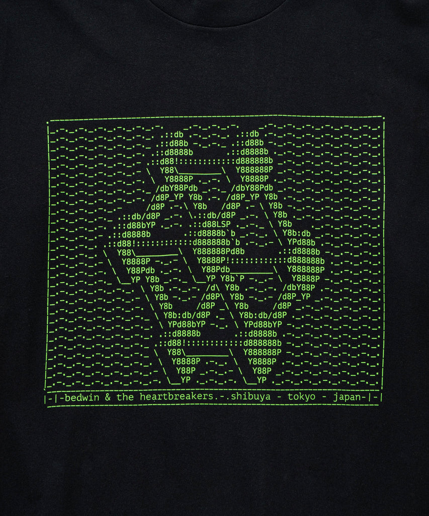 L/S PRINTED TEE "JAH"