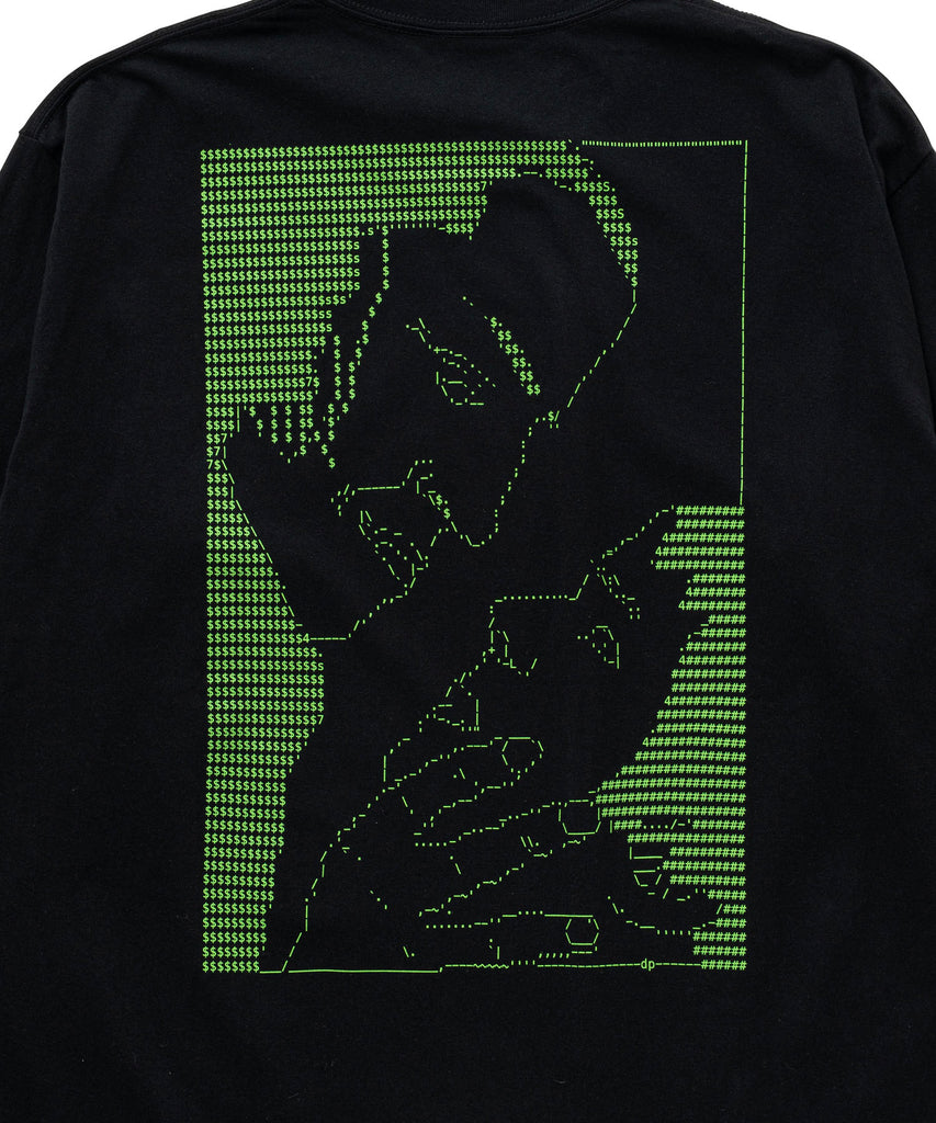 L/S PRINTED TEE "JAH"