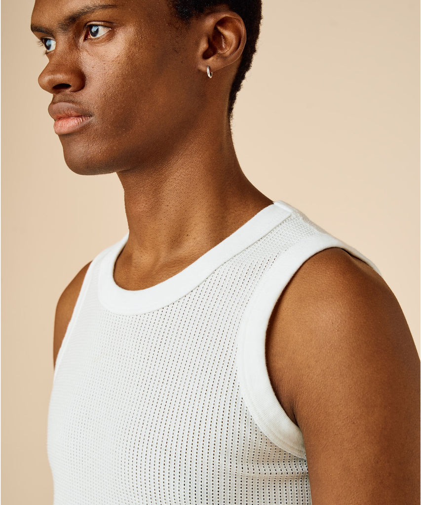 Midorikawa ORGANIC MESH TANKTOP メッシュTシャツ MESH TANK TOP 