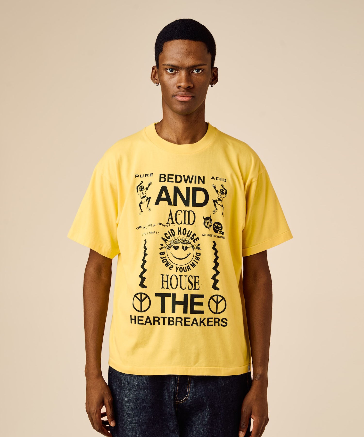 S/S PRINTED TEE 