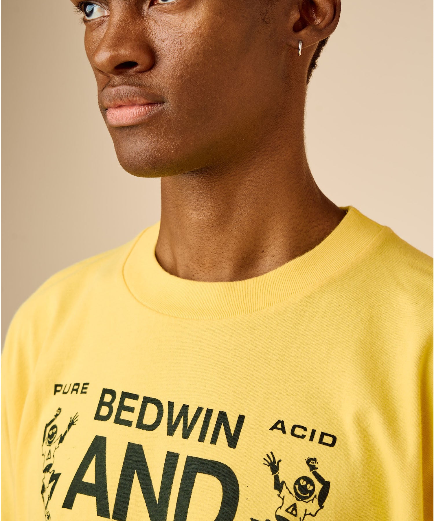 S/S PRINTED TEE 