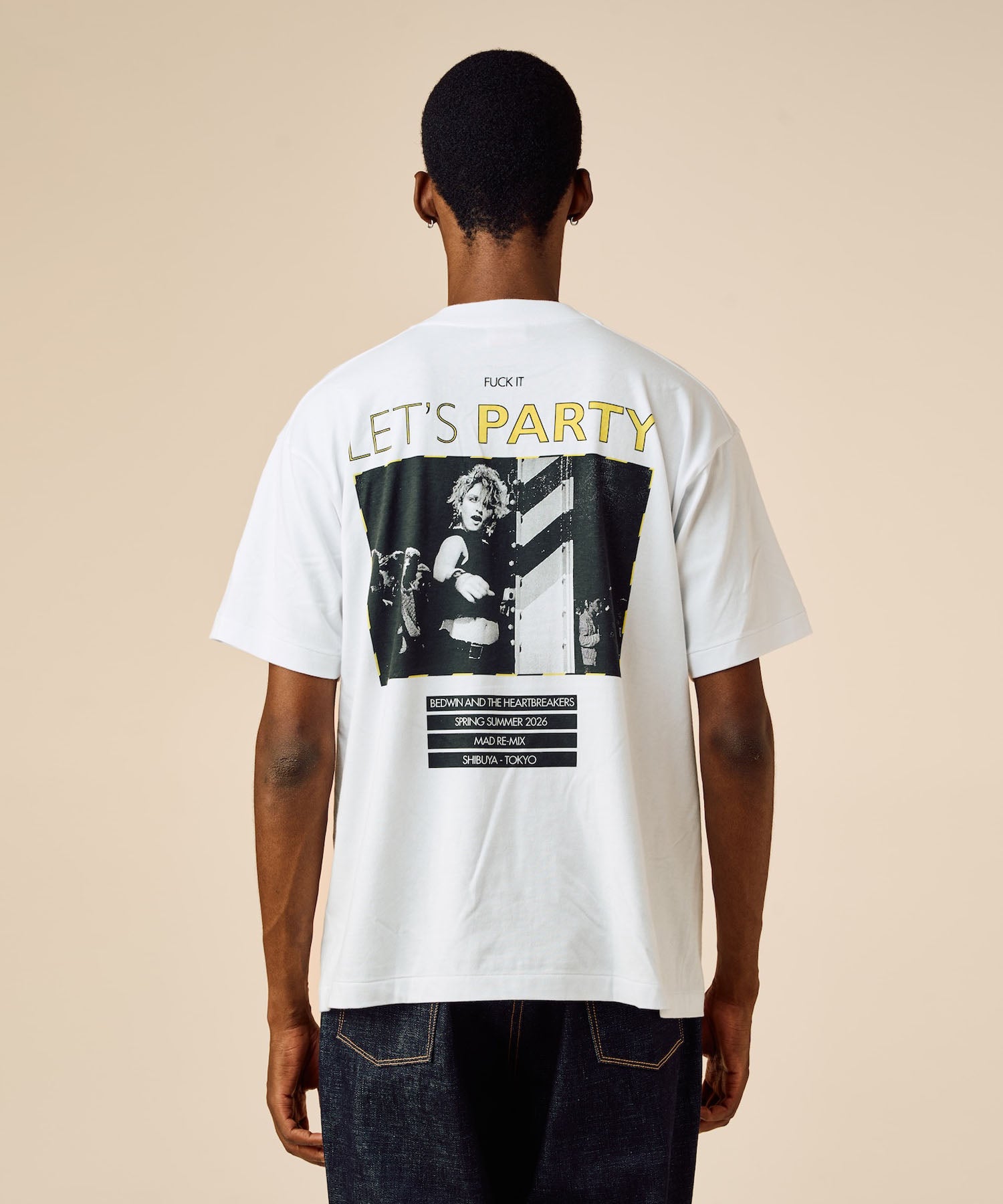 S/S PRINTED TEE 