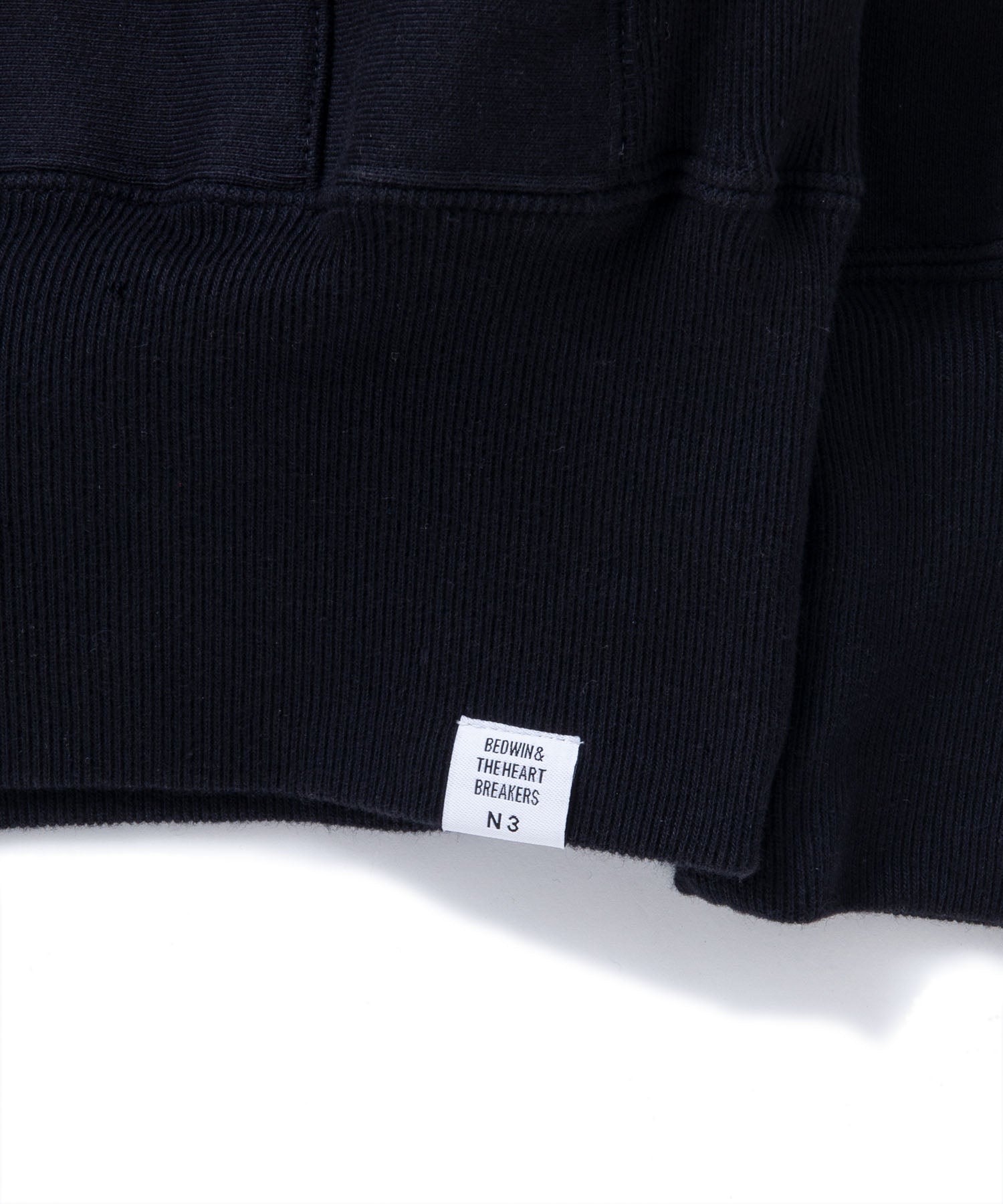 L/S HEAVY COTTON HOODED SWEAT 